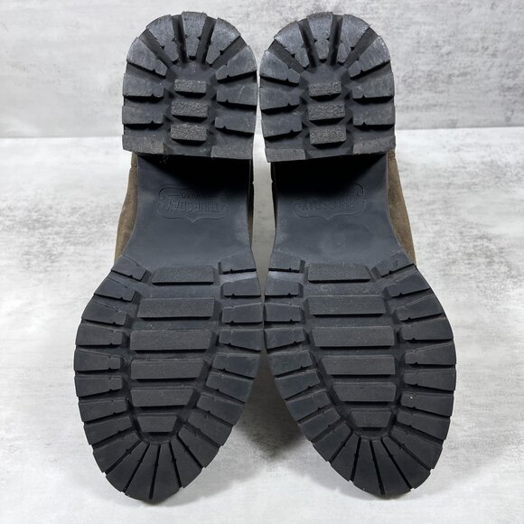 Thursday Leather Chunky Heel Chelsea Boots - Women's Size 7 - Brown - Picture 9 of 10